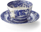 Spode Blue Italian Teacup and Saucer, Set of 4 - Image 5