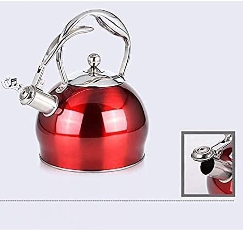 Whistling Kettle Tea Kettle Stovetop Whistling Tea Kettle The Internal Whole Body is Electropolished, Not Easy to Scale, Easy to Clean, Healthy - Image 3