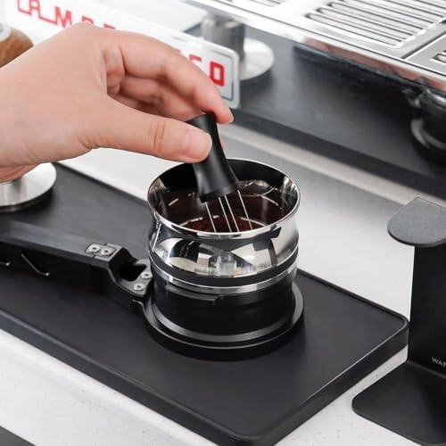 watchget 58mm Magnetic Espresso Dosing Funnel Coffee Dosing Ring, Silver - Image 4