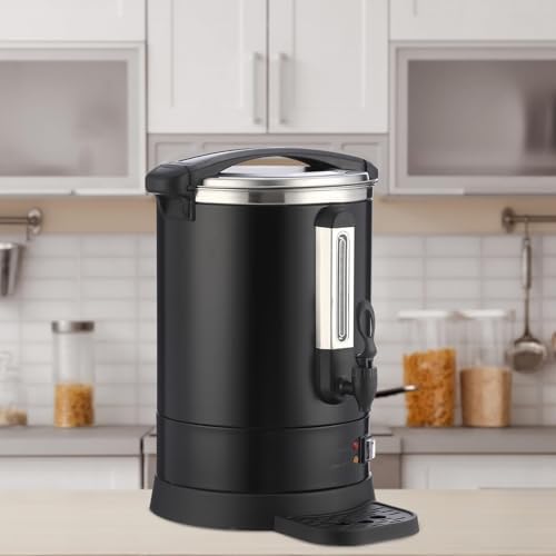 100-Cup (14L) Commercial Coffee Urn – Stainless Steel Electric Hot Beverage Dispenser with Fast Brew & Double-Wall Insulation, Easy to Clean for Large Events, Catering, Churches, and Gatherings - Image 7