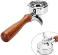 DIBTSA 58mm Espresso Portafilter Double Spouts 3 Ears Compatible with Barsetto BAE01, BAE02, Calphalon Temp IQ by DIBTSA