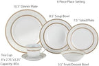 Lorenzo Amelia 57-Piece Dinnerware Set, Service for 8 - Image 6