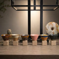 The Cone Cup Collection: Set of 6 Ceramic Cones/Same iconic sip. Meet the 3.4oz Cone Cup Set six bold cones, six square holders, one unforgettable coffee moment. Microwave & Dishwasher Safe by Unknown