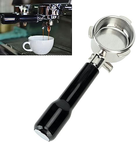 54mm Stainless Steel Bottomless Coffee Portafilter with Filter Basket, Detachable Portafilter Coffee Machine Filter for 870 880 (Type C) - Image 3