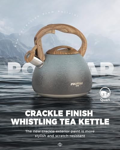 POLIVIAR Tea Kettle & French Press Coffee Maker - Image 3