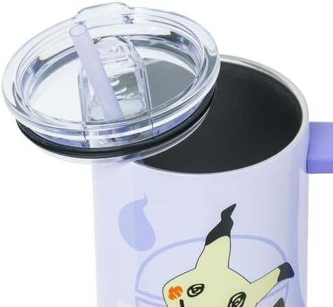 Silver Buffalo Pokemon Mimikyu Ghost Type Stainless Steel Tumbler, 30oz - Image 4