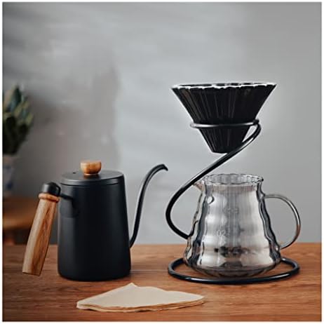 JITEM Cafetera Long Spout Pot Ice Dripper Maker Manual Household Drip Coffee Hand-Brewed Cold Brew Pot with Filter Tabletop Coffee Maker for Coffee or Tea by Unknown