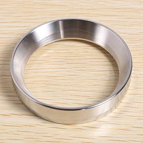 5pcs 54mm Dosing Ring Stainless Steel Coffee Dosing Ring Espresso Dosing Funnel Coffee Protafilter Ring - Image 2