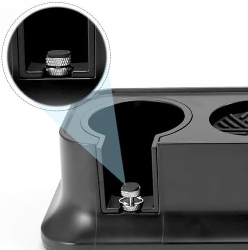 Mtlavishness Coffee Tamping Station Coffee Filter Tamper Holder Tamper Mat Stand For 51 53 58mm Portafilters With Silicone Pad And Storage Slot - Image 5