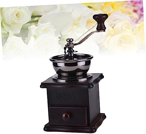 Manual Coffee Bean Hand Grinder, Adjustable Stainless Steel Burr Mill - Image 2