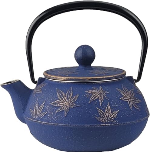 Iwachu 45764 Teapot Type 3 Maple Gold/EBU 0.32L Inner Enamel Nambu Ironware by Iwachu