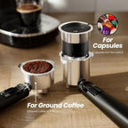 Kismile 20 Bar Stainless Steel Espresso Machine with Steam Milk Frother - Image 4