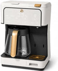 Multi-Brew Coffee Maker – 12-Cup Carafe & Single-Serve Pod or Grounds, Iced Coffee Mode, Programmable Touch Display, Includes Filters (White Icing) by Unknown