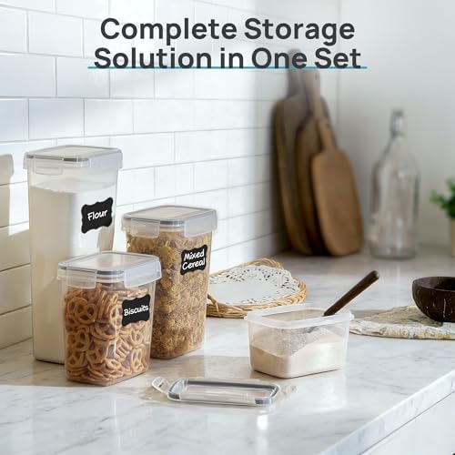 Vtopmart Airtight Food Storage Containers with Lids, 24 pcs, Gray - Image 5