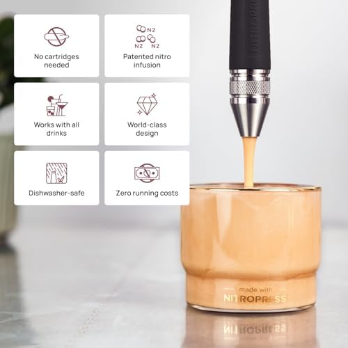 NitroPress DS Electric Nitro Cold Brew Coffee & Cocktail Maker Machine - Image 4