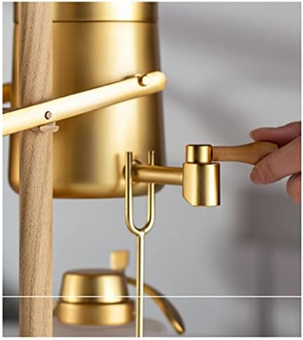 JITEM Cafetera Belgium Luxury Royal Family Balance Syphon Coffee Maker Siphon Brewer Elegant Design Retro Style with U handle Glass Siphon Pot for Coffee or Tea - Image 3