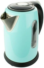 1 Liter Stainless Steel Cordless Electric Kettle – Fast Boil Hot Water Heater with Auto Shut-Off, BPA-Free, 360° Swivel Base, for Tea, Coffee & Instant Meals (Blue) - Image 3