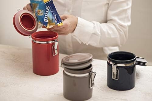 ZEROJAPAN CO-200 BK Coffee Canister 200, Black - Image 3