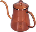 POCREATION High Borosilicate Glass Coffee Kettle, 600ml (Coffee) by POCREATION