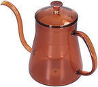 POCREATION High Borosilicate Glass Coffee Kettle, 600ml (Coffee) by POCREATION