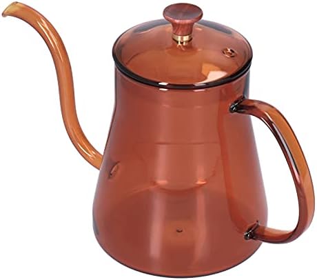 POCREATION High Borosilicate Glass Coffee Kettle, 600ml (Coffee) by POCREATION
