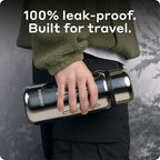 BOBBER 46 oz Stainless Steel Insulated Flask with Removable Tea Infuser – Keeps Drinks Hot 45 Hours, Cold 65 Hours – Leak-Proof, Dishwasher Safe Travel Bottle for Coffee, Tea (Glossy) - Image 3