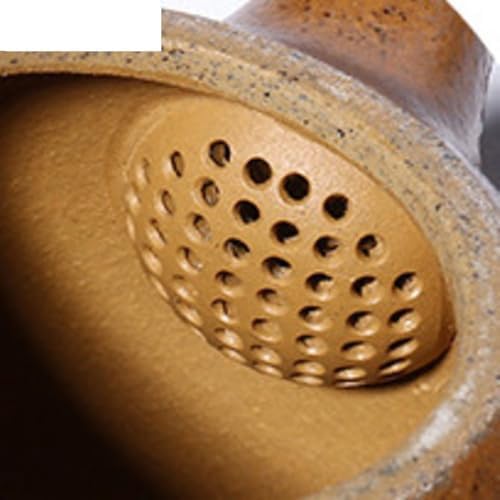 Tea Pots For Loose Tea 110ML Purple Clay Teapots Handmade Pot Raw Ore Section Mud Tea Maker Kettle with Infuser Chinese Zisha Tea Set Chinese Teapot Tea Infuser Pot - Image 5