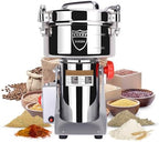 Goldtouch 2000g Grain Mill Grinder 3600W Electric Stainless Steel Grain Grinder High-Speed Pulverizer Powder Machine for Dry Wheat, Oats, Corn, Pepper and Coffee Beans (2000g Swing Type) by Goldtouch