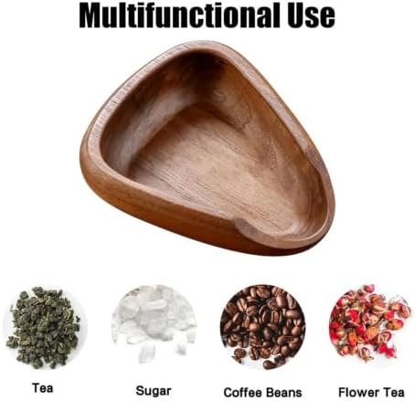 Wooden Coffee Bean Dosing Cup Set with Spray Bottle and Spoon - Image 4