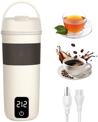 Portable Electric Kettle 350ML with 4 Temperature Settings by Tengfy