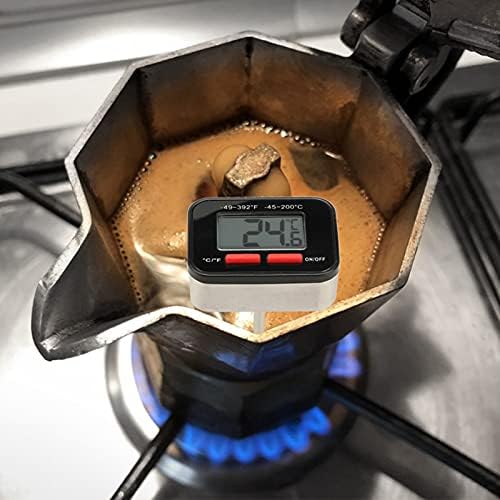 Professional Digital Quick Read Meat Coffee Thermometer from ‑45℃ to 200℃ for Kitchen, Food Cooking, Celsius/Fahrenheit Switching - Image 2