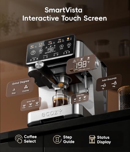 ecozy 4-in-1 Espresso Machine, Drip Coffee & 30s Cold Brew - Image 4