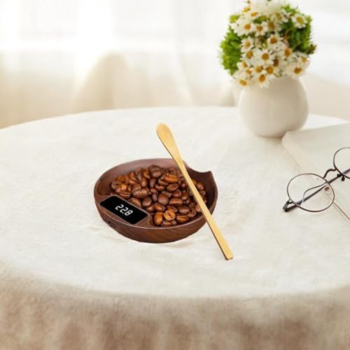 Generic Coffee Scale, Brown: Pour Over Espresso Scale, Grain Weighing, 100g Capacity, Wood Material, 1 Count - Image 5