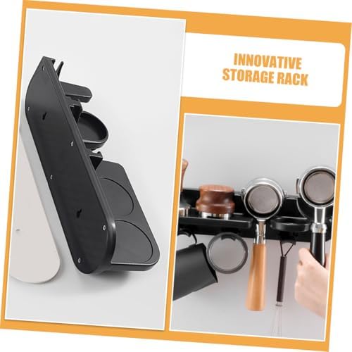 Black ABS Espresso Organizer Station for 51mm Espresso Machines - Image 3