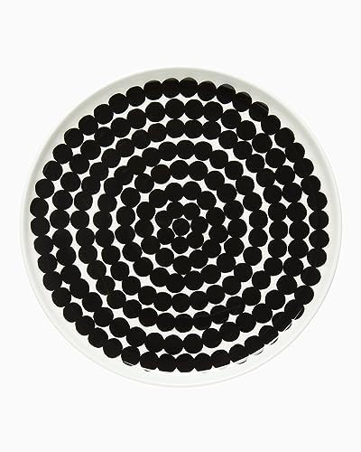 MARIMEKKO Oiva Rsymatto Dish Set - Includes: 2 Plates (8") & 2 Mugs (8.8oz) - Iconic Black & White Stoneware Set for Refining Your Kitchen Decor - Image 4
