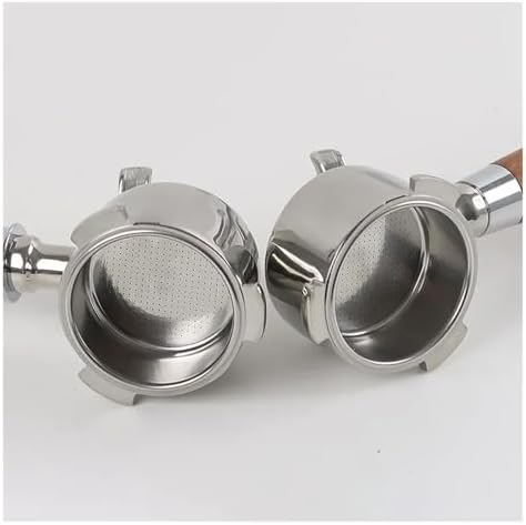 51mm 3 Ears Coffee Portafilter，Coffee Machine Stainless Steel Double Spout Handle Utensil,Compatible With Delonghi，Compatible With Dedica，Ec680/685(Combination 1) - Image 6