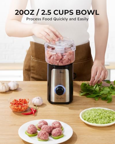 Sangcon Blenders for Kitchen, 5-in-1 Food Processor Combo for Smoothies Set - Image 3