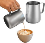 304 Stainless Steel Spouted Coffee Steaming Pitcher - Image 4