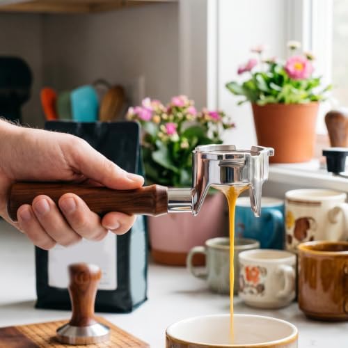 54mm Bottomless Portafilter Stainless Steel Heavy Duty Coffee Tool for - Image 4