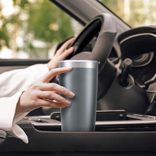 20 oz Tumbler with Lid Stainless Steel Insulated Tumblers Bulk Cups Mug - Image 5