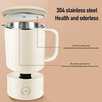 Travel Electric Kettle 600ml Capacity 600W Fast Heating Stainless Steel Portable Hot Water Boiler for Business Trip (US Plug 110V) - Image 6