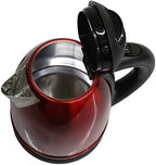 Courant 1.5 Liter Kettle Red Stainless Steel Cordless Electric Kettle with 360 Degree Rotational Body, Automatic Safety Shut-Off, Perfect for Tea/Coffee/Hot Chocolate/Soup/Hot Water - Image 2