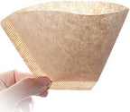 Coffee Filter, Segarty #2 Coffee Filter Cup and 400 Count #2 Coffee Disposable Cone Filters Paper, Flat Bottom Brewing Coffee Dripper and Natural Brown Paper for Home & Office Used, Easy to Clean - Image 4