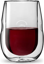 Ozeri Moderna Artisan Series Double Wall Insulated 10 oz Wine Glasses - Image 4