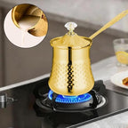 coffee maker， Gold W Anti Overflow Spout Tea Kettle for Coffee(Medium) - Image 6