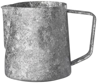 Stainless Steel Milk Frothing Pitcher 20oz/600ml - Espresso Steaming Pitcher for Cappuccino, Latte Art, Coffee Machine Accessories Milk Jugs Frother Cup, Pures Titaniumed by Unknown