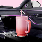 Meoky 30 oz Tumbler with Handle, Tumbler with Lid and Straw, Insulated Stainless Steel Travel Mug, 100% Leak-proof, Cupholder Friendly, Keeps Cold for 24 Hours or Hot for 8 Hours (Flamingo) - Image 5