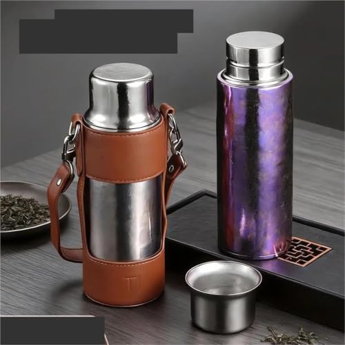 500ml Magnetic Lid Travel Tumbler with Tea Infuser(Sliver) - Image 3