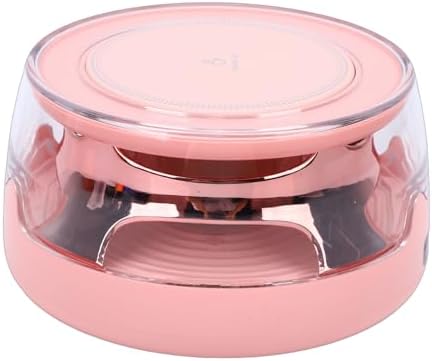 Buachois Mug Warmer, Smart Electric Coffee Heating Plate for Desk with 4 Temp Settings and Colorful Lights, Coffee Accessories for Milk, Tea, Candle, Ideal Gifts for Women Men (Pink) - Image 7