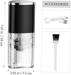 Rechargeable Conical Burr Coffee Grinder for Home with Adjustable - Image 2